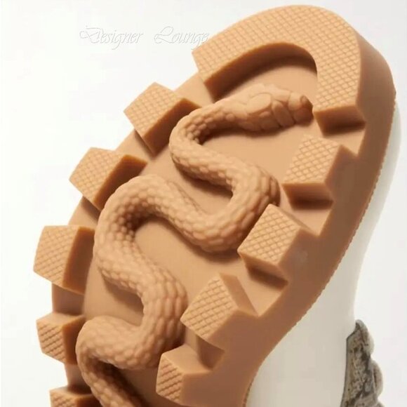 NEW GUCCI Apollo GG Supreme Canvas Leather Platform Ankle Bootie EU 41.5/US 11.5 - Picture 12 of 15